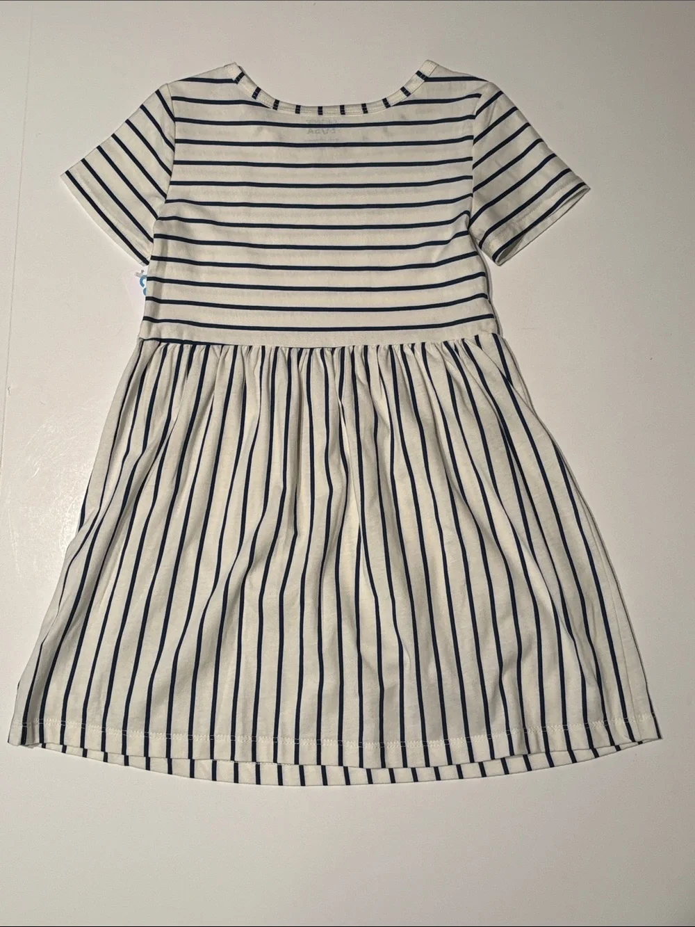 Carter's Toddler Girls Short Sleeve Striped Dress